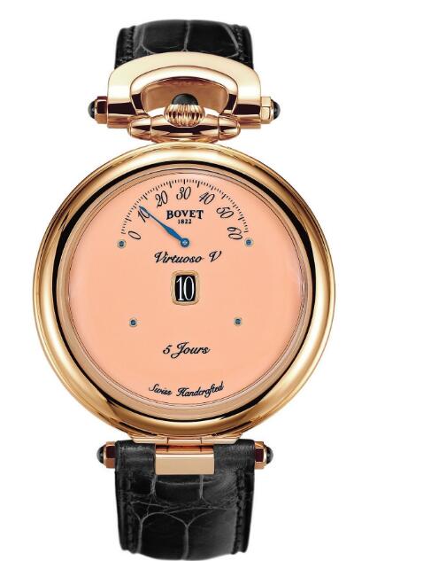 Replica Bovet Watch Fleurier Virtuoso V Salmon ACHS048 Replica Bovet Watch Fleurier Virtuoso V Salmon ACHS048